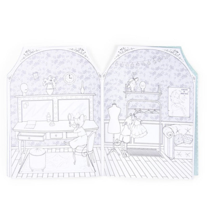 Cuaderno de pegatinas Escuela de Baile