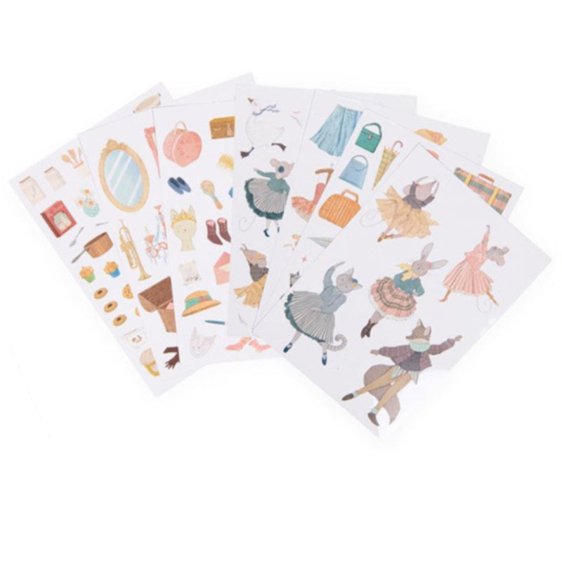 Cuaderno de pegatinas Escuela de Baile