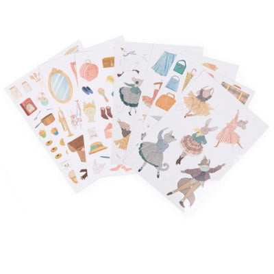 Cuaderno de pegatinas Escuela de Baile