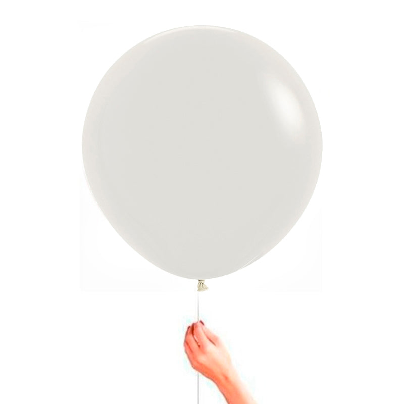 Balloon L latex matte ivory