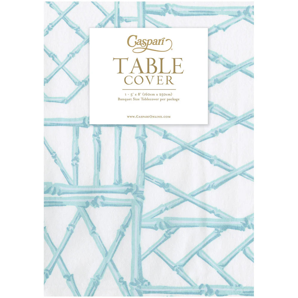 Blue Bamboo Tablecloth