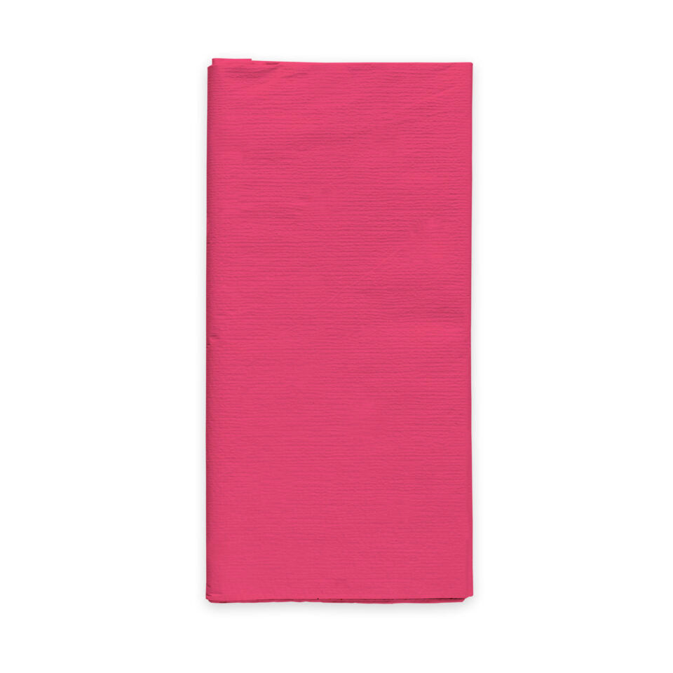 pink paper tablecloth