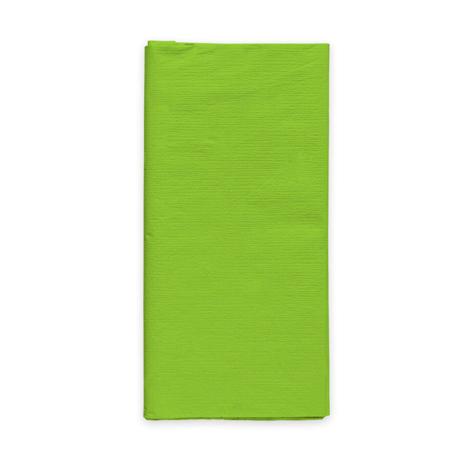 Mantel papel verde lima basic