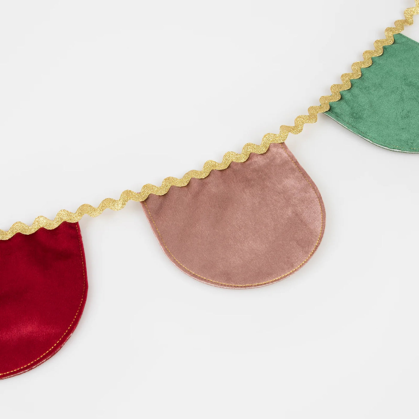 Christmas velvet garland