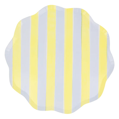 Spring Stripe mix plates / 8 pcs.