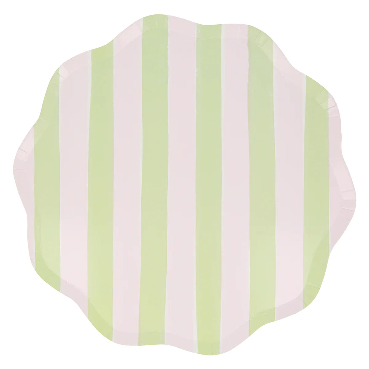 Spring Stripe mix plates / 8 pcs.