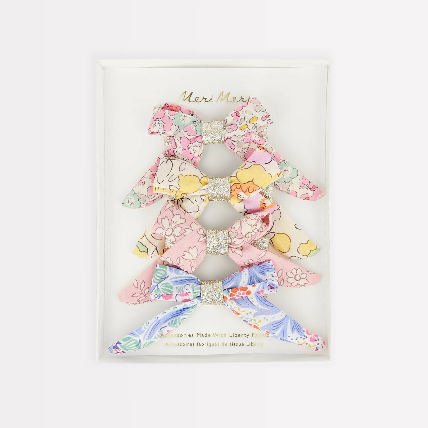 Liberty London hair bows mix / 4 pcs.