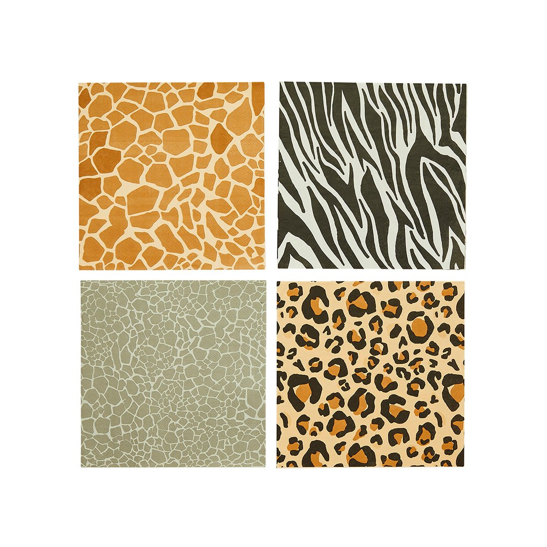 Servilletas Mix Safari / 16 uds.