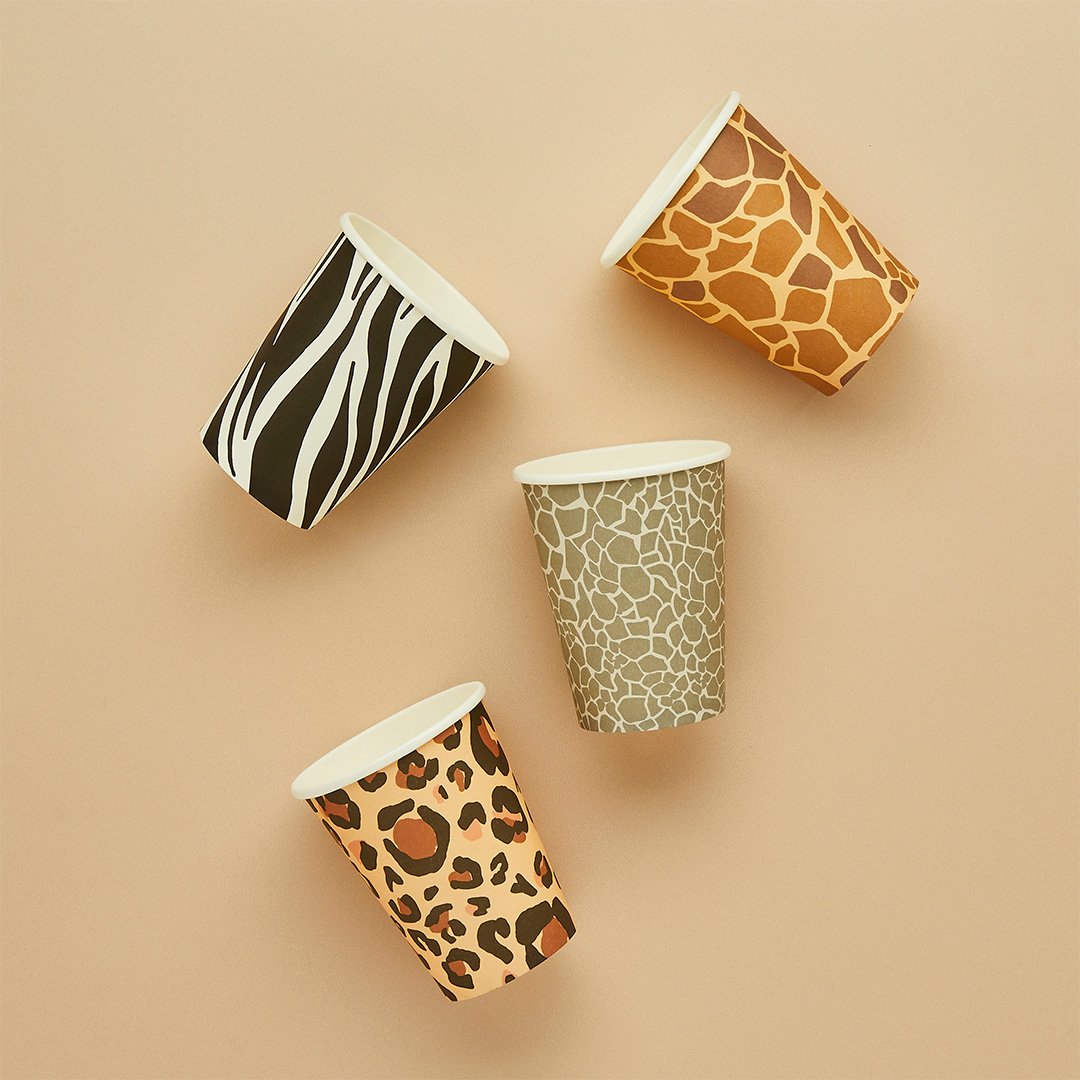 Safari Mix Cups / 8 pcs.