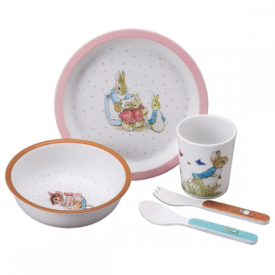 Peter Rabbit Melamine Tableware Pack