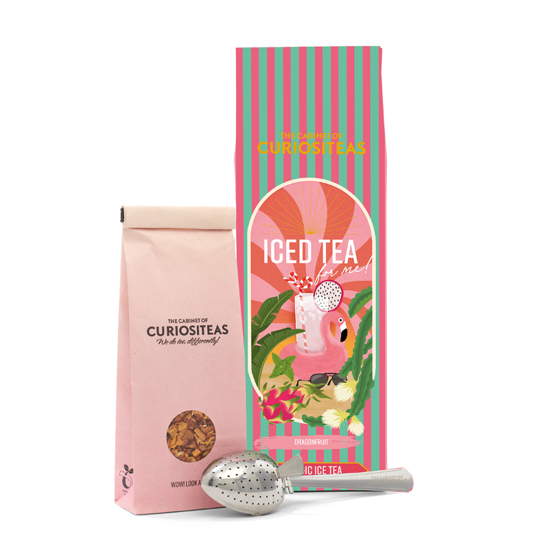 Pack regalo Té frio Rosehip Verveine con infusor