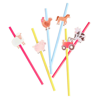 Granja baby paper straws / 16 u.