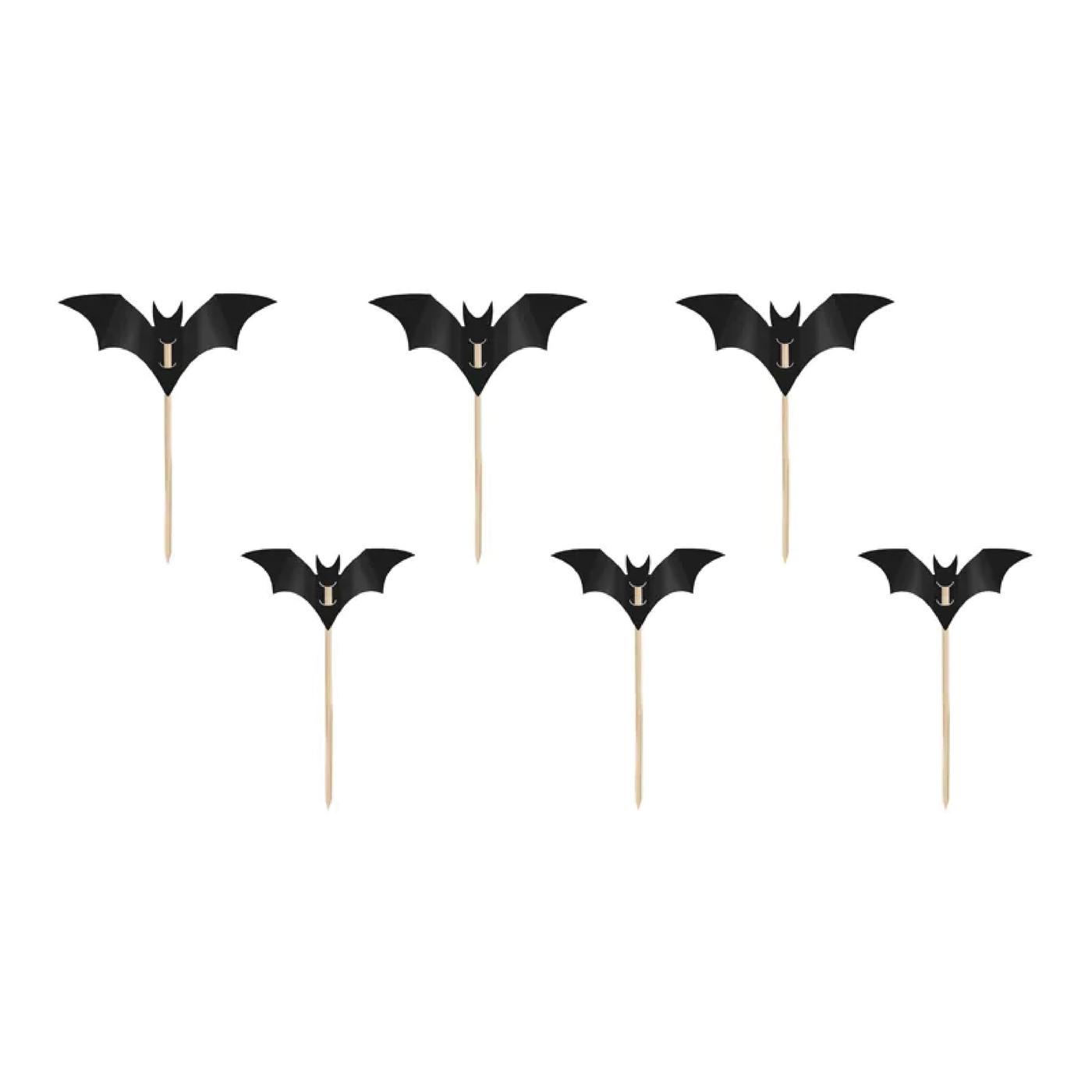 Pinchos murciélagos / 6 uds.