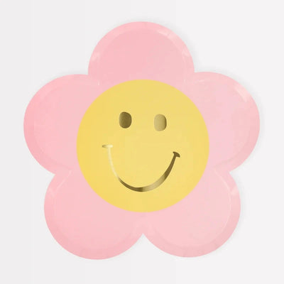 Smile Flower Plate / 8 pcs.