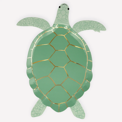 Plato tortuga  / 8 uds.