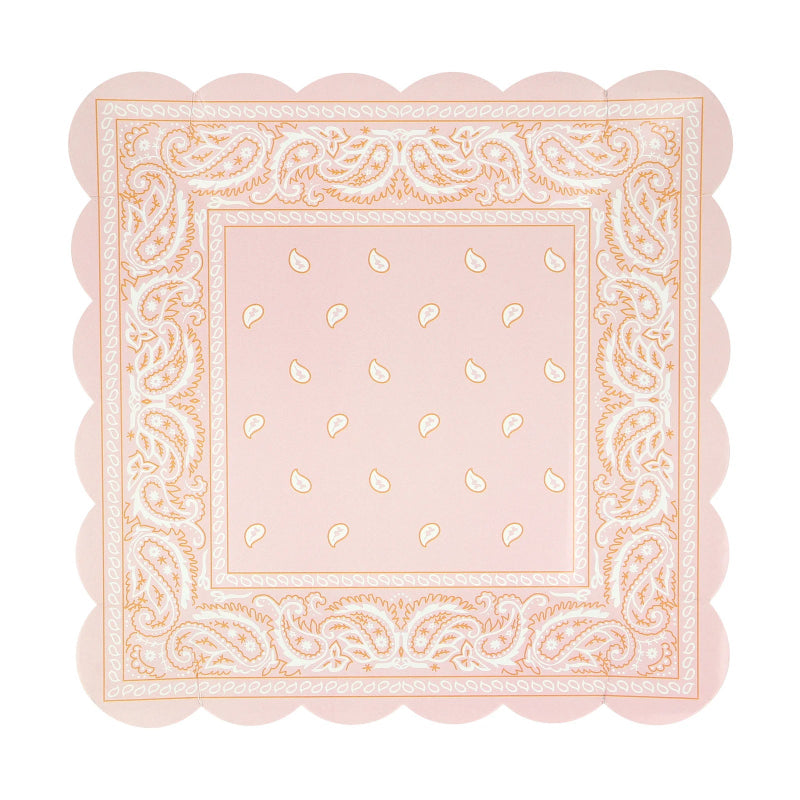 Western bandana mix plates / 8 pcs.