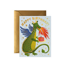 Tarjeta felicitación Dragón R. Paper & Co
