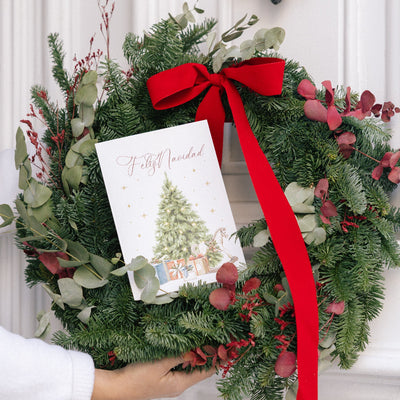 Tarjeta Navidad Feliz Navidad sin sobre