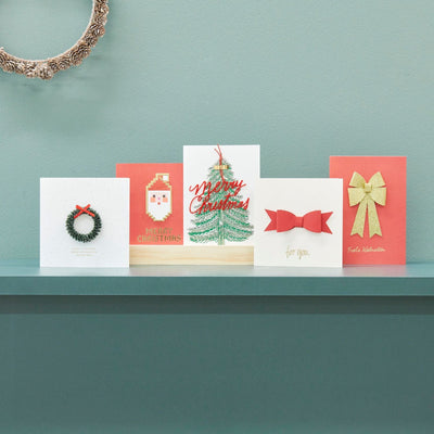 3D Christmas Wreath Card