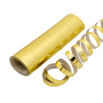 Serpentina dorada basic / 18 uds.