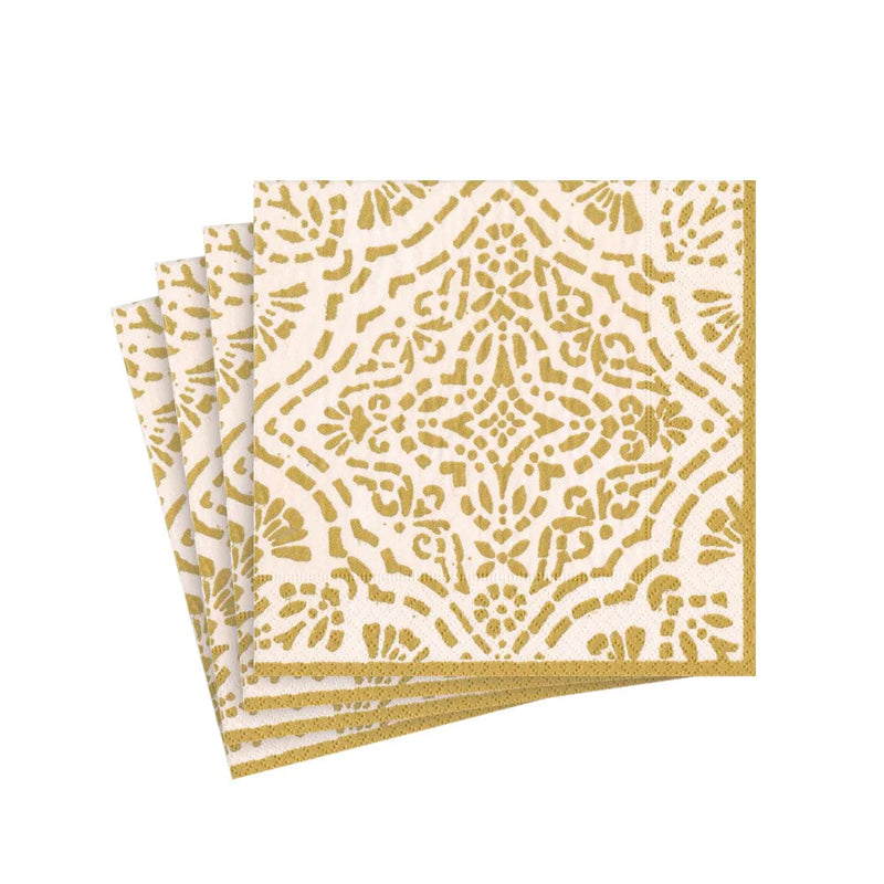 Annika golden napkins / 20 pcs.