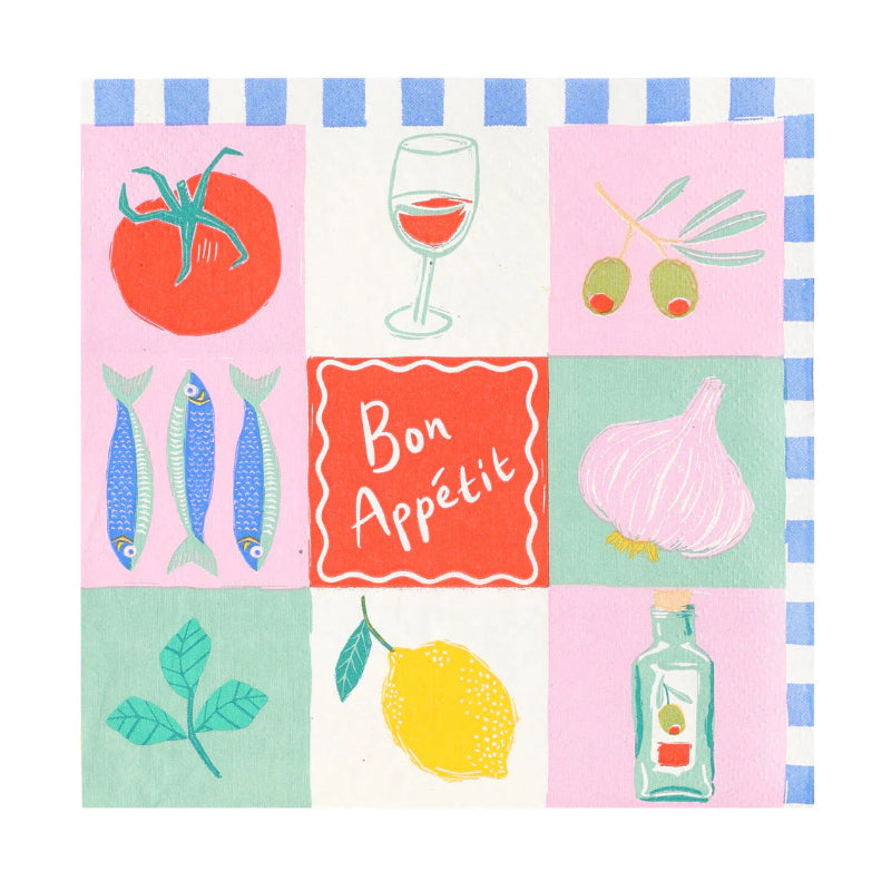 Servilletas Bon appetit / 20 uds.