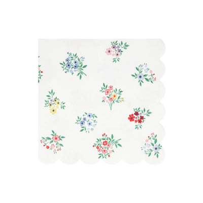 Ditsy Posy Printed Napkins / 16 pcs.