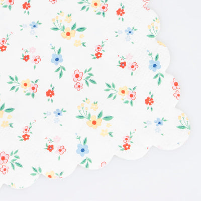 Ditsy Posy Printed Napkins / 16 pcs.