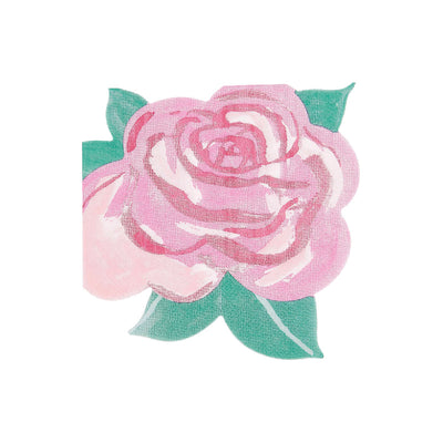 Flower printed napkin / 20 pcs.