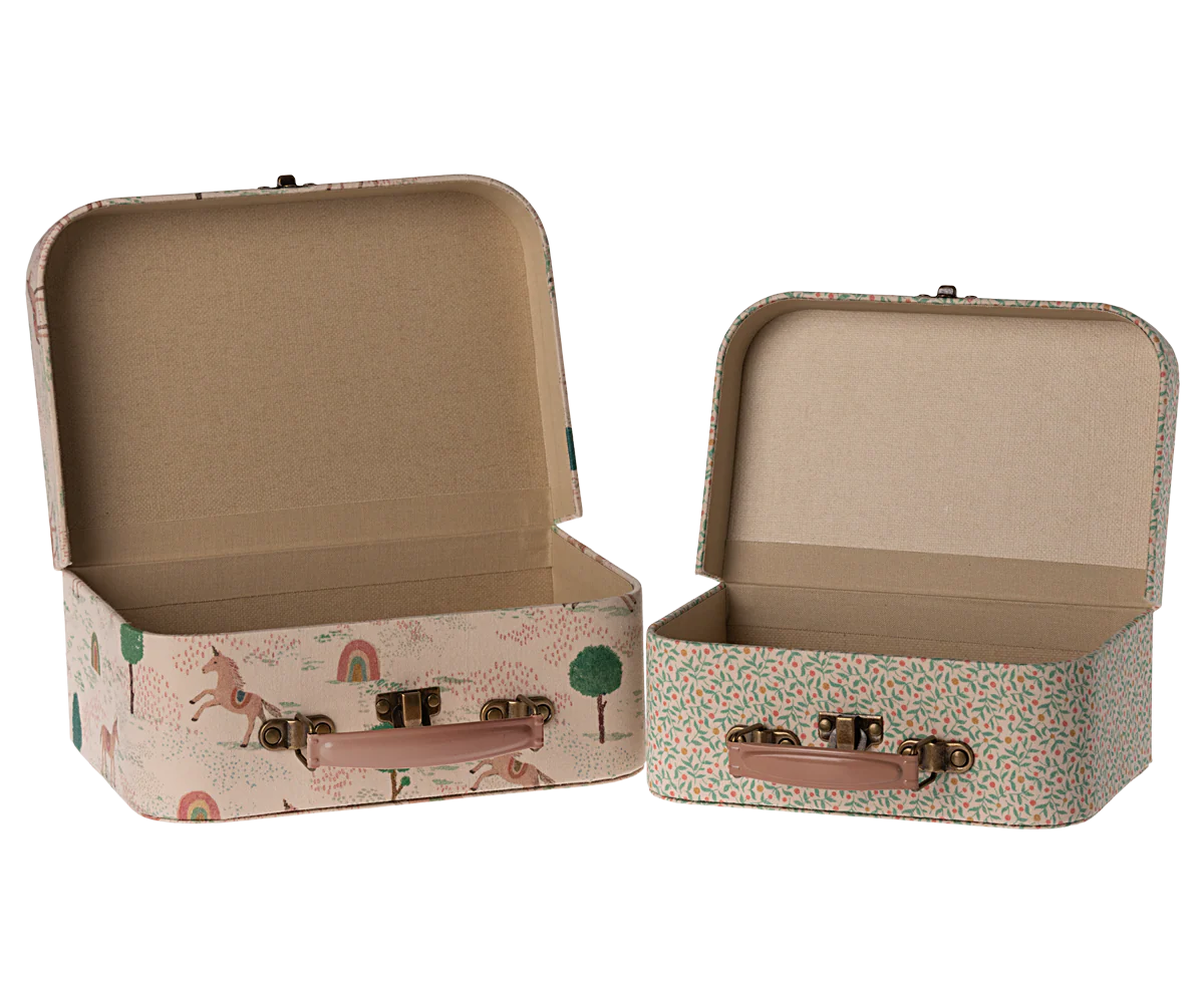 Unicorn &amp; Flowers Suitcase Set / 2 pcs. 