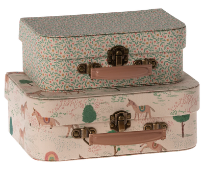 Unicorn &amp; Flowers Suitcase Set / 2 pcs. 