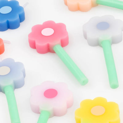 Mini velas flores de primavera