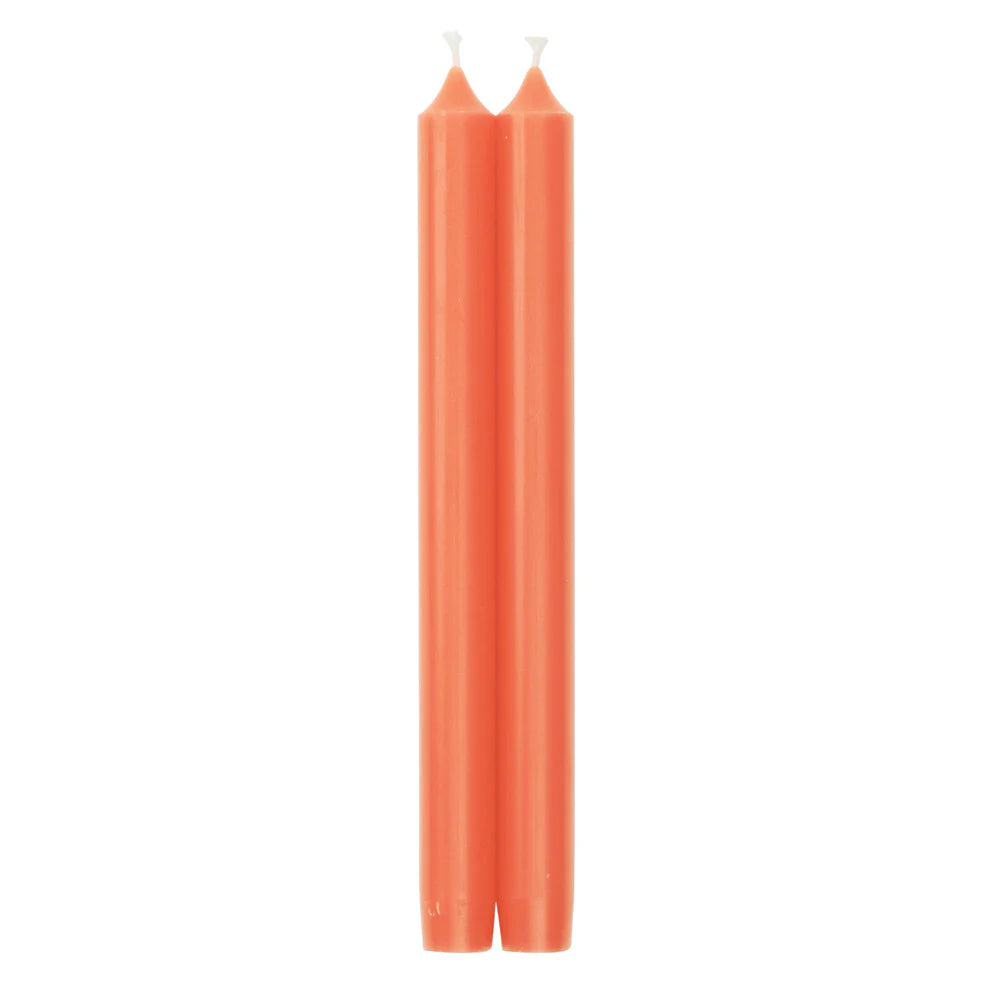 Coral long candle set