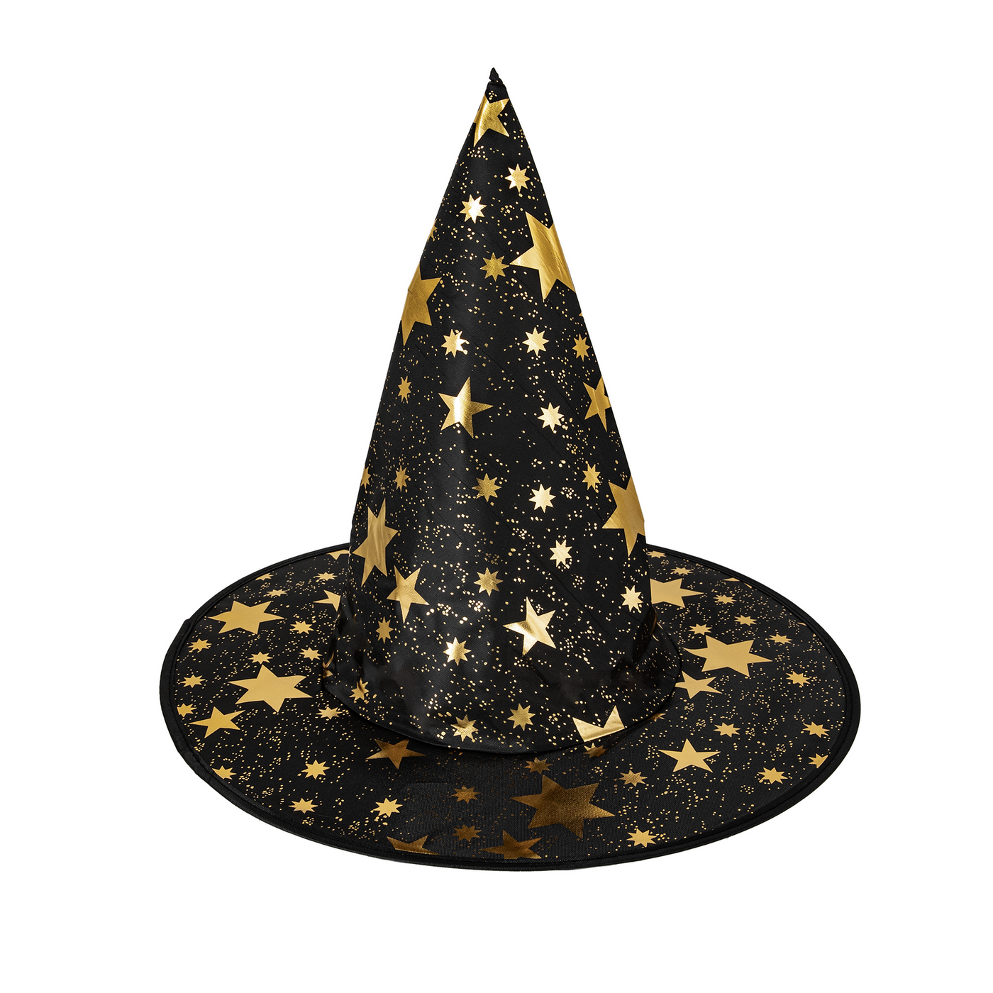Basic witch hat with golden stars