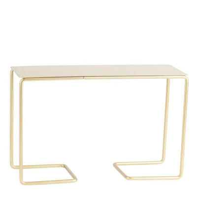 Gold metal cake stand