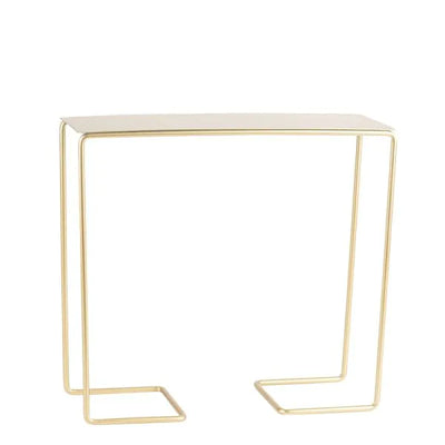 Gold metal cake stand