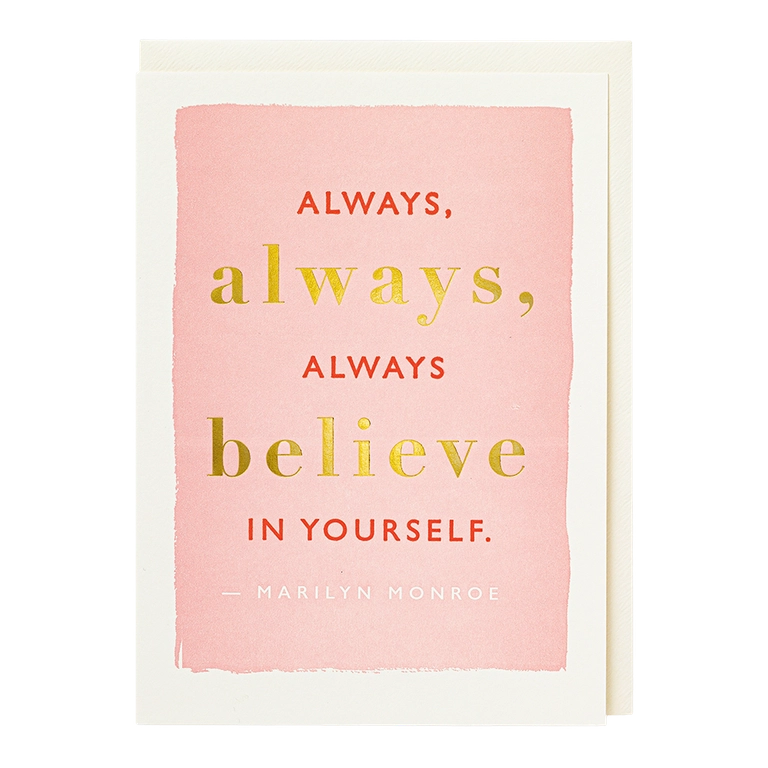 Always, Always, Always greeting card