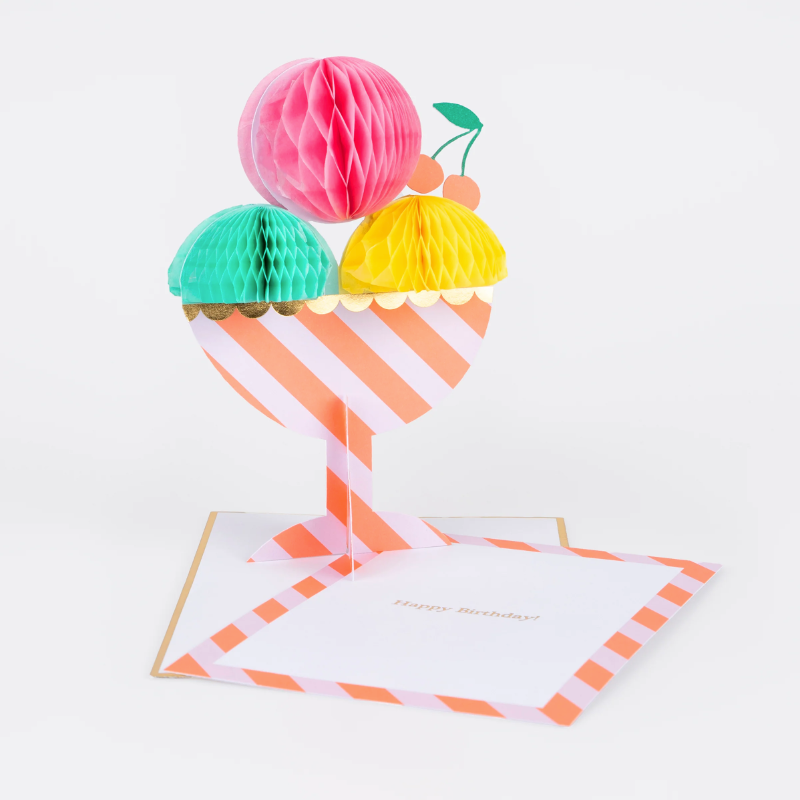 Ice Cream Greeting Card