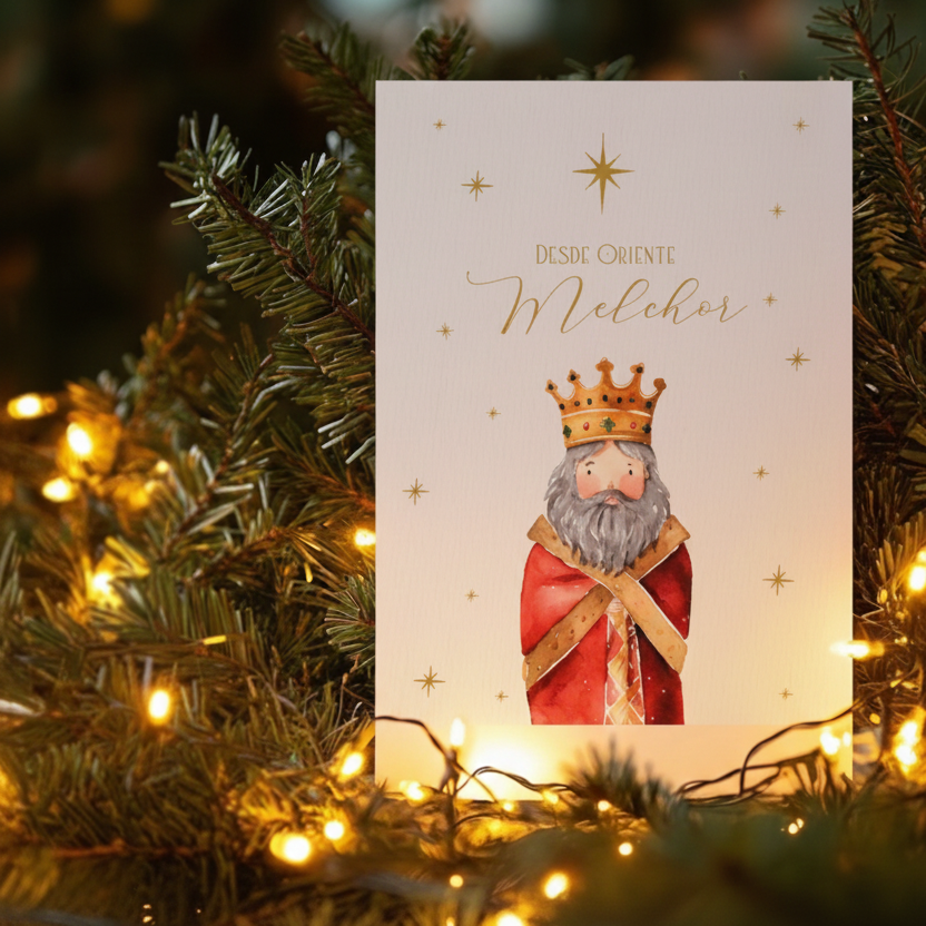 Tarjetón S.S.M.M. Melchor