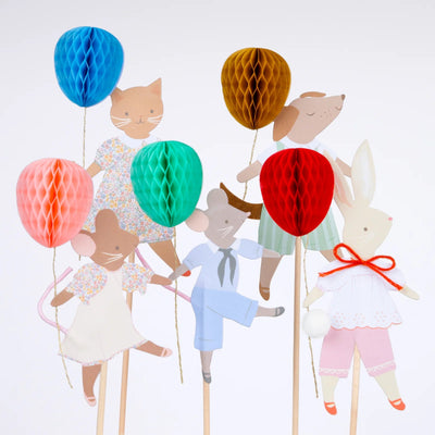 Topper pastel Animal Friends