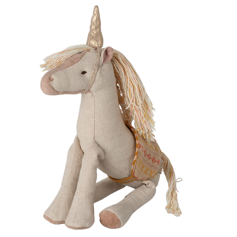 Unicornio tela Maileg Pequeño