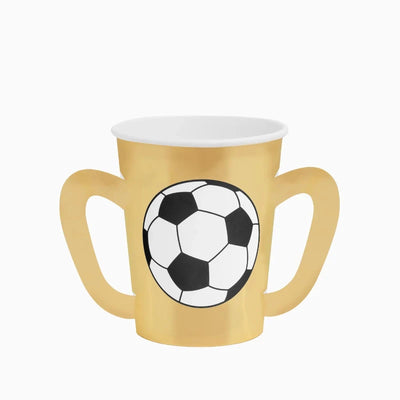 Vasos Champion Fútbol / 6 uds.