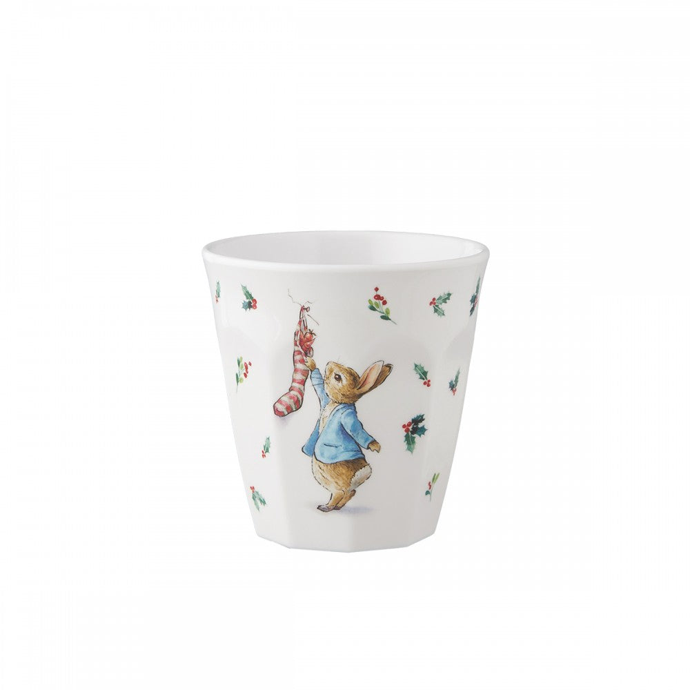 Christmas Snow Peter Rabbit glass