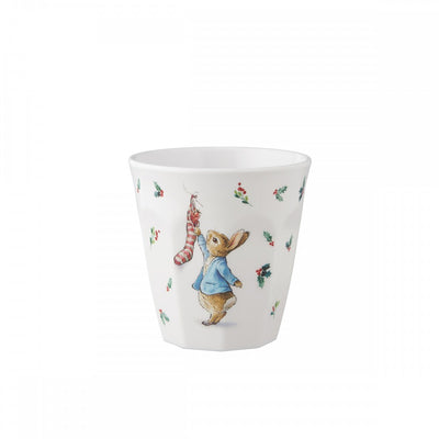 Christmas Snow Peter Rabbit glass