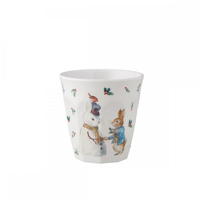 Christmas Snow Peter Rabbit glass