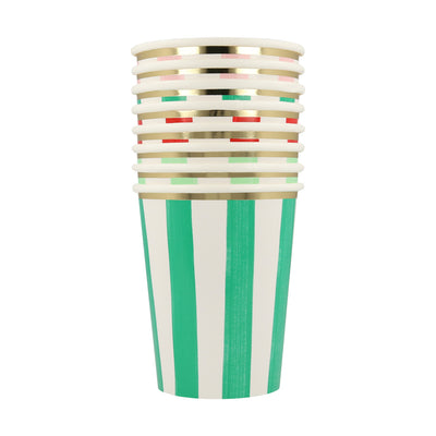 Vaso Striped Christmas