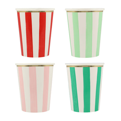 Vaso Striped Christmas