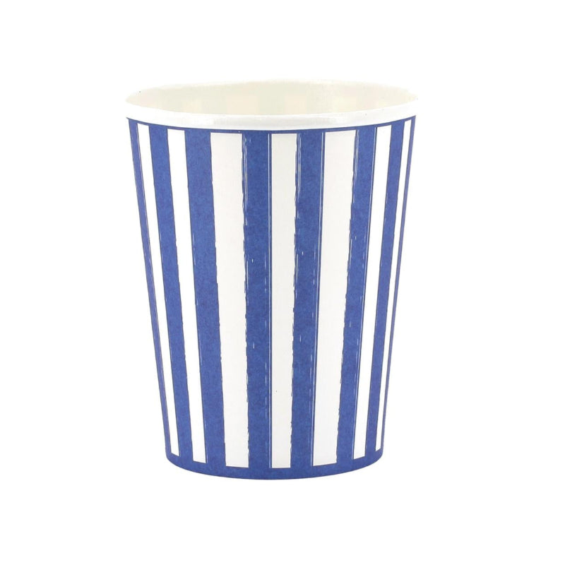 Blue striped glasses