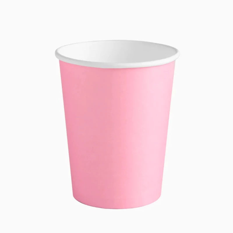 Pastel pink bio basic cup / 10 pcs.