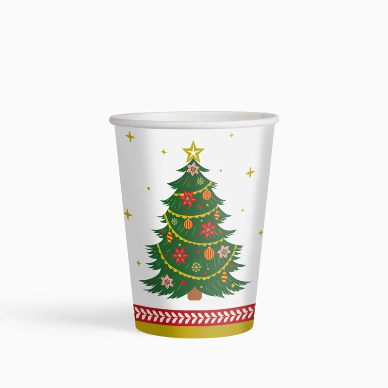 vasos-papel-arbol-navideno-decorado-blanco-papel-sarao